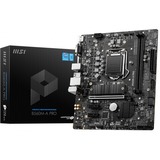 MSI B560M-A PRO bundkort Intel B560 LGA 1200 micro ATX Intel, LGA 1200, Intel® Celeron®, Intel® Core™ i5, Intel® Core™ i7, Intel® Core™ i9, Intel® Pentium®, DDR4-SDRAM, 64 GB, DIMM