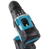 Makita Batteridrevet slagboremaskine/skruemaskine DHP487Z, 18 Volt, Slagborer skruemaskine Blå/Sort