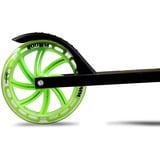 Muuwmi Lights Aluminium Scooter GLOW 200 mm Sort/Grøn