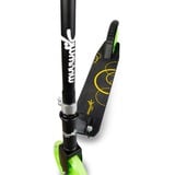 Muuwmi Lights Aluminium Scooter GLOW 200 mm Sort/Grøn