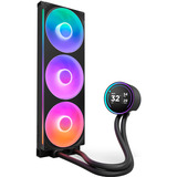 NZXT Kraken Elite 420 RGB 420 mm, Vandkøling Sort