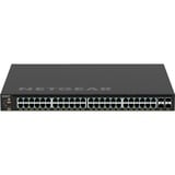 Netgear M4350-48G4XF Administreret L3 Gigabit Ethernet (10/100/1000) Strøm over Ethernet (PoE) 1U Sort, Switch Administreret, L3, Gigabit Ethernet (10/100/1000), Strøm over Ethernet (PoE), Stativ-montering, 1U