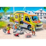 PLAYMOBIL City Life - Ambulance med lys og lyd, Bygge legetøj 