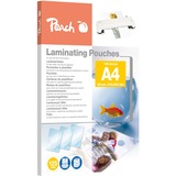 Peach PPR525-02 plastlomme 25 stk, Film Transparent, A4, 25 stk