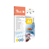 Peach PPR525-02 plastlomme 25 stk, Film Transparent, A4, 25 stk