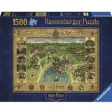 Ravensburger Puslespil Hogwarts-kort 