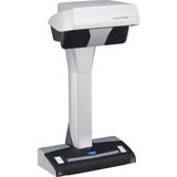 Ricoh ScanSnap SV600 Overhead scanner 285 x 218 dpi A3 Sort, Hvid 432 x 300 mm, 285 x 218 dpi, Gråtone, Monokrom, Overhead scanner, Sort, Hvid, CCD