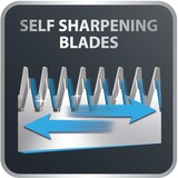 Rowenta TN6000 Sort, Sølv 4 Lithium-Ion (Li-Ion), Skæg trimmer Sort/Sølv, Sort, Sølv, 0,4 mm, 5 mm, 3,2 cm, 2 mm, Rustfrit stål