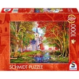 Schmidt Spiele Kapel i efterårsmagi, Puslespil 