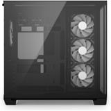 Sharkoon 4044951044924, Towerkabinet Sort