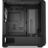 Sharkoon AK2 RGB, Towerkabinet Sort