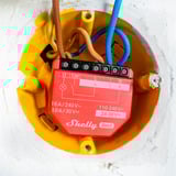 Shelly 1PM Gen3, Relay Rød