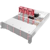 SilverStone RM22-312 HDD/SSD kabinet Rustfrit stål 2.5/3.5", Drev kabinet Sort, HDD/SSD kabinet, 2.5/3.5", SAS, SAS-2, SAS-3, SATA, Serial ATA II, Serial ATA III, 12 Gbit/sek., Hot-swap, Rustfrit stål