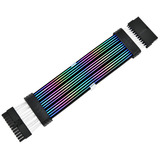 Thermaltake Mod ARGB Black Cable 24Pin, Kabelstyring Sort