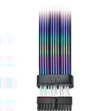 Thermaltake Mod ARGB Black Cable 24Pin, Kabelstyring Sort