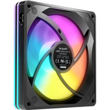 be quiet! Light Wings Pro IO 140mm Expansion, Sag fan Sort