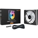 be quiet! Light Wings Pro IO 140mm Expansion, Sag fan Sort