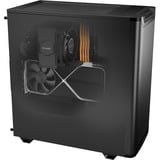 be quiet! PURE BASE 501 Airflow Black Midi Tower Sort, Towerkabinet Sort, Midi Tower, PC, Sort, ATX, micro ATX, Mini-ITX, Acrylonitrilbutadienstyren, Stål, 17,8 cm