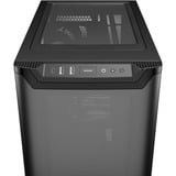 be quiet! PURE BASE 501 Airflow Black Midi Tower Sort, Towerkabinet Sort, Midi Tower, PC, Sort, ATX, micro ATX, Mini-ITX, Acrylonitrilbutadienstyren, Stål, 17,8 cm