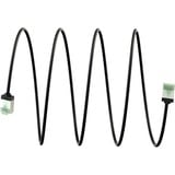 goobay Ultrafleksibelt Cat.8.1 patchkabel slim, U/FTP Sort