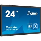 iiyama TF2438MSC-B1 computerskærm 60,5 cm (23.8") 1920 x 1080 pixel Fuld HD LED Berøringsskærm Sort, LED-skærm Sort, 60,5 cm (23.8"), 1920 x 1080 pixel, Fuld HD, LED, 5 ms, Sort