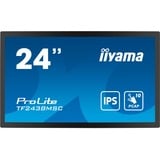 iiyama TF2438MSC-B1 computerskærm 60,5 cm (23.8") 1920 x 1080 pixel Fuld HD LED Berøringsskærm Sort, LED-skærm Sort, 60,5 cm (23.8"), 1920 x 1080 pixel, Fuld HD, LED, 5 ms, Sort