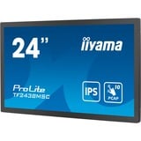 iiyama TF2438MSC-B1 skilte display Digital A-tavle 60,5 cm (23.8") LED 600 cd/m² Fuld HD Sort Berøringsskærm, LED-skærm Sort, Digital A-tavle, 60,5 cm (23.8"), LED, 1920 x 1080 pixel