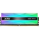 ADATA LANCER RGB DDR5 hukommelsesmodul 16 GB 1 x 16 GB Fejlkorrigerende kode Sølv, 16 GB, 1 x 16 GB, DDR5, 6000 MHz, 288-pin DIMM, Flerfarvet
