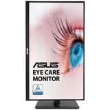 ASUS VA27AQSB LED display 68,6 cm (27") 2560 x 1440 pixel Quad HD Sort, LED-skærm Sort, 68,6 cm (27"), 2560 x 1440 pixel, Quad HD, 1 ms, Sort