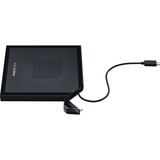 ASUS ZenDrive V1M (SDRW-08V1M-U) optisk diskdrev DVD±RW Sort, ekstern DVD-brænder Sort, Sort, Front, Desktop/Laptop, DVD±RW, USB Type-C, CD-R, CD-ROM, DVD+R, DVD+R DL, DVD+RW, DVD-R, DVD-R DL, DVD-ROM, DVD-RW