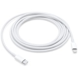 Apple MQGH2ZM/A Lightning kabel 2 m Hvid Hvid, 2 m, Lightning, USB C, Hanstik, Hanstik, Hvid