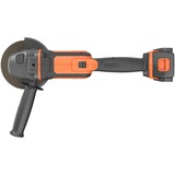 BLACK+DECKER Vinkelsliber BCG720M1 18 Volt inkls. batteri oplader mm. Sort/Orange, akku og oplader medfølger