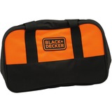 BLACK+DECKER Vinkelsliber BCG720M1 18 Volt inkls. batteri oplader mm. Sort/Orange, akku og oplader medfølger