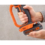 BLACK+DECKER Vinkelsliber BCG720M1 18 Volt inkls. batteri oplader mm. Sort/Orange, akku og oplader medfølger