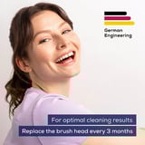 Beurer 10528, Børstehoved mørkeblå