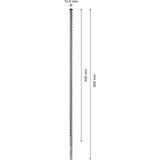 Bosch Expert SDS plus-7X Hammer drill bit 1 stk, Boremaskine Borehammer, Hammer drill bit, 1,2 cm, 600 mm, Beton, Sten, 55 cm