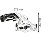 Bosch GKS 10.8 V-LI 8,5 cm Sort, Blå, Metallic 1400 rpm, Rundsav Blå/Sort, Sort, Blå, Metallic, 8,5 cm, 1400 rpm, 2,65 cm, 1,5 cm, 1,7 cm
