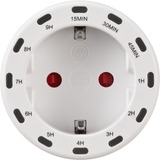 Brennenstuhl Brenn Countdown timer-stikdåse, Switched stikkontakt Hvid