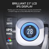 Corsair NAUTILUS 360 RS LCD Renoveret, Vandkøling Hvid