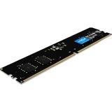 Crucial CT8G48C40U5 hukommelsesmodul 8 GB 1 x 8 GB DDR5 4800 Mhz Fejlkorrigerende kode Sort, 8 GB, 1 x 8 GB, DDR5, 4800 Mhz