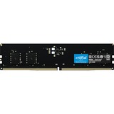 Crucial CT8G48C40U5 hukommelsesmodul 8 GB 1 x 8 GB DDR5 4800 Mhz Fejlkorrigerende kode Sort, 8 GB, 1 x 8 GB, DDR5, 4800 Mhz