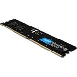 Crucial CT8G48C40U5 hukommelsesmodul 8 GB 1 x 8 GB DDR5 4800 Mhz Fejlkorrigerende kode Sort, 8 GB, 1 x 8 GB, DDR5, 4800 Mhz