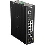 D-Link DIS-200G-12PS netværksswitch Administreret L2 Gigabit Ethernet (10/100/1000) Strøm over Ethernet (PoE) Sort Administreret, L2, Gigabit Ethernet (10/100/1000), Strøm over Ethernet (PoE), Stativ-montering, Kan monteres på væggen
