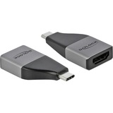 DeLOCK 64119 USB grafisk adapter 3840 x 2160 pixel Grå grå/Sort, 3.2 Gen 1 (3.1 Gen 1), USB Type-C, HDMI udgang, 3840 x 2160 pixel