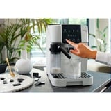 DeLonghi 0132217142, Kaffe/Espresso Automat Hvid
