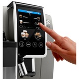DeLonghi Dinamica Plus ECAM 380.95.TB, Kaffe/Espresso Automat Titanium