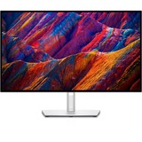 Dell UltraSharp U2723QE 68,6 cm (27") 3840 x 2160 pixel 4K Ultra HD LCD Sølv, LED-skærm Sort/Sølv, 68,6 cm (27"), 3840 x 2160 pixel, 4K Ultra HD, LCD, 8 ms, Sølv