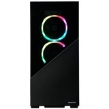 Enermax ECA-EK8-BB-ARGB, Towerkabinet Sort