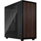 Fractal Design North XL Charcoal Black TG Dark, Towerkabinet Sort/træ