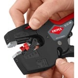 KNIPEX NexStrip elektriker-multiværktøj, Wire stripper tænger Sort/Rød